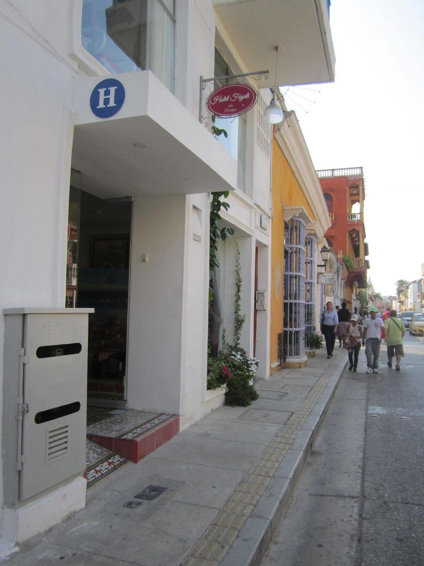 Hotel Fegali Art Boutique Cartagena Bagian luar foto